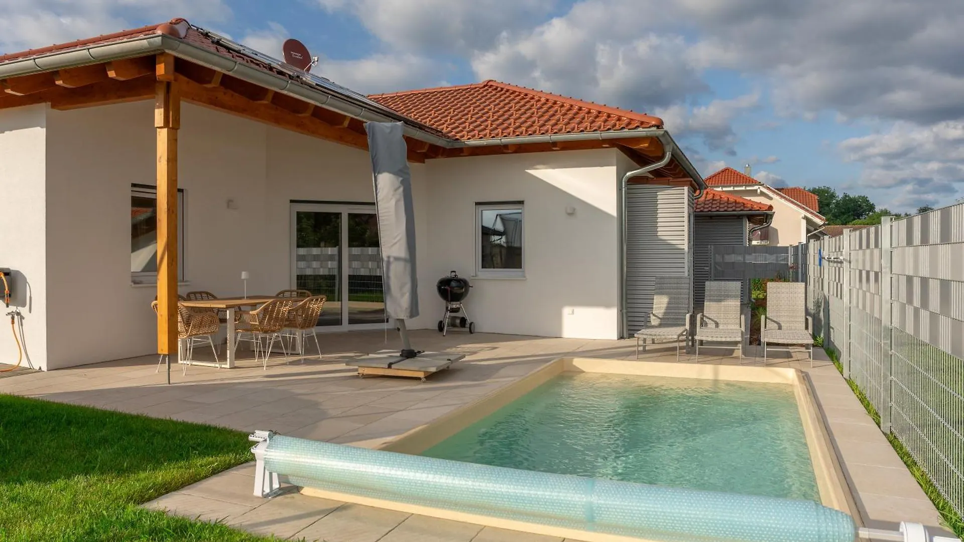 Privater Neubau Bungalow Mit Beheiztem Pool Villa Hengersberg 0*,  Germany